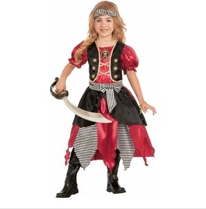 ⭐Girls Pirate Dress up costume sz 12-16⭐